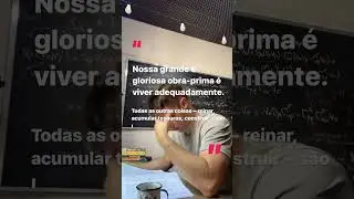 Nosso dever é compor nosso caráter!!!