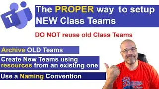 Microsoft Teams, IMPORT Learning Resources from OLD Team to  NEW one.