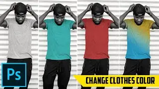 Change clothes color in Photoshop - Tutorial