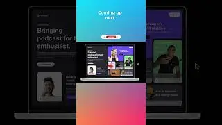 Build a professional podcast website in figma 