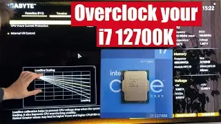 Overclock your i7 12700K for more FPS - Tutorial