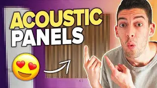 WHERE and HOW to put ACOUSTIC PANELS in your HOME STUDIO 🤔 Studio Building Day 4