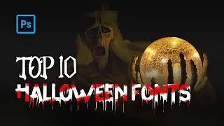 Download 10 Free Halloween Fonts  | Halloween Creative Typography |   Horror Text Font