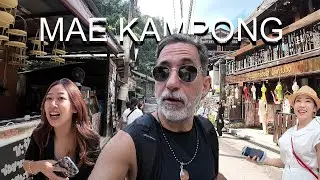 Chiang Mai Mountain Village: Solo by Motorbike to Mae Kampong Thailand 🇹🇭