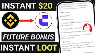 lnstant 20$ Future Bonus 🤑 | CoinW Exchange Offer | New Crypto Loot Today | Instant Crypto Loot