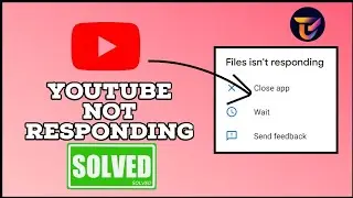 How to Fix YouTube not Responding Problem 2024?