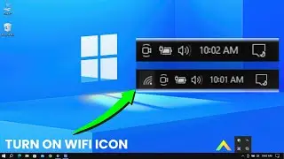 How to Turn Wifi Network Icon On or Off