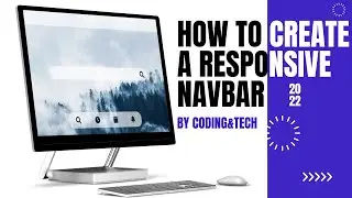 CREATE A BOTTOM NAVBAR | CSS Tutorial for Beginners