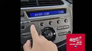 Honda Fit-JAZZ enter radio code.Manual