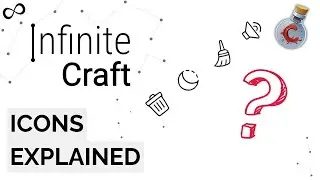 What does the Brush at the bottom do in Infinite Craft? Icons and Symbols explained