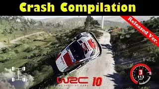WRC 10 Crash Compilation  - Top Crashes in the Official Release
