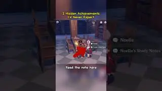 2 Hidden Achievements in Noelle Hangout Event