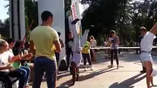 Капоэйра в парке Горького, 09.08.2014