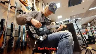 Browsing around a Music Shop