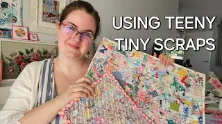 CONFETTI CRUMB QUILTING | Tutorial | Scrap buster