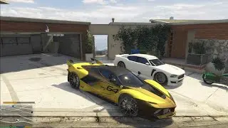 GTA V : Franklin import $40 Million Exotic Police Mod Ferrari FXX K Ferrari La Ferrari