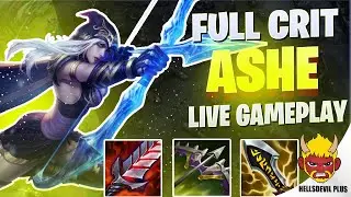 FULL CRIT Ashe ADC! - Wild Rift HellsDevil Plus Gameplay