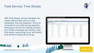 Service: Field Service Time Sheets