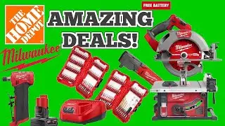Milwaukee Christmas Promotion Deals At Home Depot!