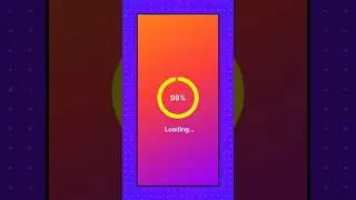Progress Loading animation in figma #figma