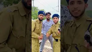 Chhote Inspector Ne Maara ~ Sujal Thakral #shorts #ytshorts #youtubeshorts #police #train #railway