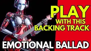Steve Vai Inspired Backing Track Emotional Ballad D minor Instrumental