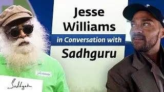 Jesse Williams in Conversation with Sadhguru for 
