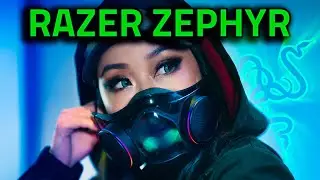 Razer Zephyr Mask | Photoshoot, Unboxing, & First Impressing
