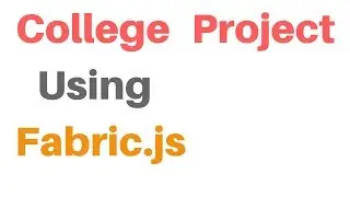 My College Project using Fabric.js with Source Code