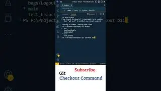 Git Tutorial Telugu: Git Commands ( Checkout ), Git and GitHub, Telugu Git Course, GitHub Tutorial