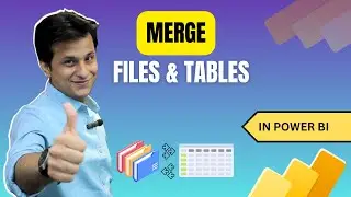 15.0 Merge Files and Tables in Power BI (Power Query) | Power BI Tutorial for Beginners