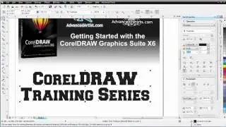 CorelDRAW X6 for working with text