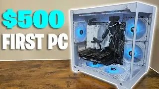 Building My First Gaming PC with No Experience... (BUDGET)