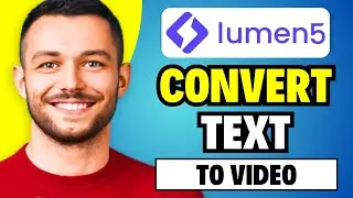 How To Create Video from Text Using Ai | Convert Text to Video - Lumen5 Tutorial