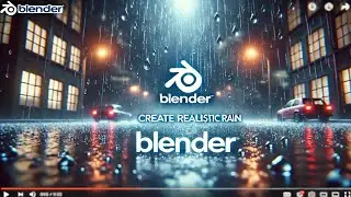 How to Create Realistic Rain in Blender 3d | Beginner Tutorial
