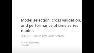ATSA21 Lecture 14: Multi-model inference and selection