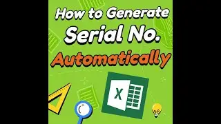 Generate Serial Number Automatically 