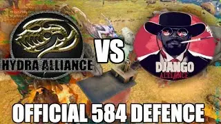 HYDRA Defends Against DJANGO GANG - Ark Server 584 Official Defence