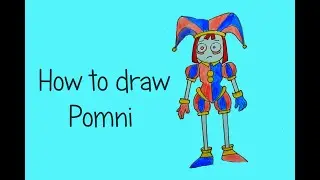 How to draw Pomni from-The Amazing Digital Circus