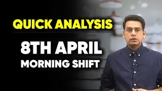 JEE Main (April) 2023 | 8th April Morning Shift Analysis in 60seconds | MathonGo | Anup Sir