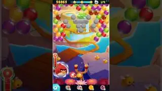 Angry Birds Stella Pop-Runaway Train Level-1789 Non PowerUp Walkthrough For Android & iOS