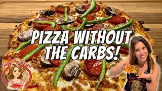 The ULTIMATE Low Carb Pizza Recipe | Tara the Foodie