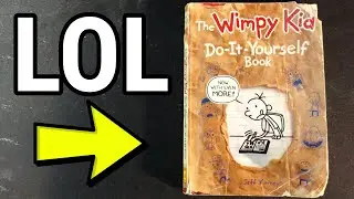 Reading My Cousins Wimpy Kid: Do It Yourself Book