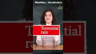 English Vocabulary To Describe Rainy Day | Weather Vocabulary 