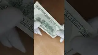 Price of the 100 dollar banknote of the 2006 A series. G. Chicago. USA.