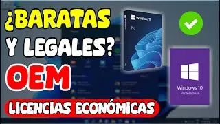 Donde y como Comprar licencias de Windows 11 y 10 PRO/HOME ¿baratos y legales? | OEM