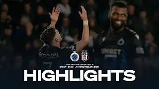 CLUB BRUGGE - BESIKTAS I HIGHLIGHTS I 2023 - 2024