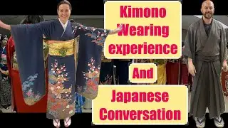 Japan Vlog - Learning Japanese: Kimonos, Culture, & Conversation - Kimono Experience