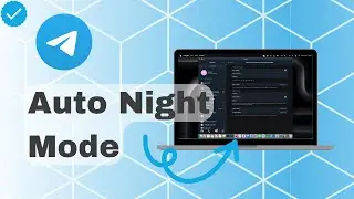 How To Set Up Auto Night Mode On Telegram?