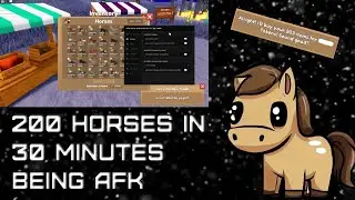 Selling 200 horses in Wild Horse Islands (SO MANY TOKENS)